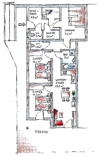 "Schoen-Urlauben" Grobming Kamer foto